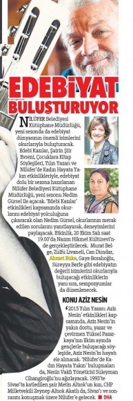 17.10.2015 ON8 -Hürriyet Bursa